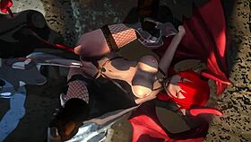 succubus and girls get slimy in 3d hentai