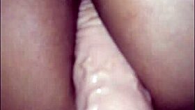 anal play with dildo while my wife masturbates to climax