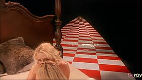 Sad Wife Indulges in Lewd Fantasies of Licking and Fucking Other Women in Stockings and Lingerie Close Up