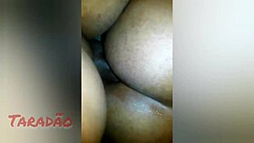 glam babe in lingerie gets anal and blowjob, huge tits and hairy assfucking