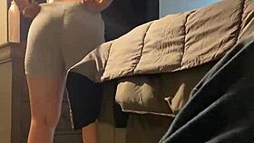 sexy young 18+ webcam girl wants me to manage her career with bent over doggystyle and interracial fun