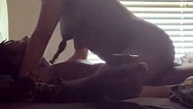 ebony couple fucking with big black cock