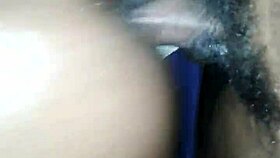 Creamy backshots explode on ebony slut!