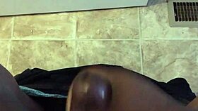 black guy enjoys some personal time