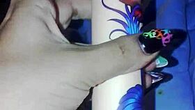 mexican amateurs play with toys in casual session