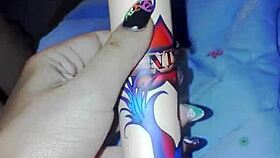 mexican amateurs play with toys in casual session