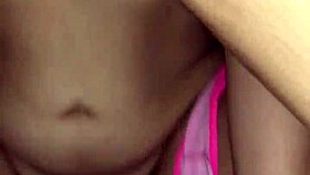 couple enjoys intimate amateur moment