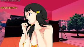 Petite 18+ riding monster machine intensely