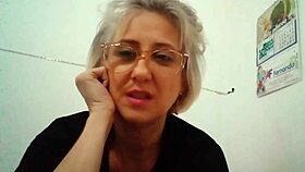 Blonde Milf in Lingerie Gets Fucked Hard! Part II