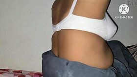 wife showing off sexy moves on homemade webcam 😍