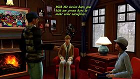 Sims 4 National Lampoons Christmas Vacation Parody with Holiday Orgy