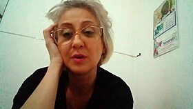 Blonde Milf in Lingerie Gets Fucked Hard! Part II