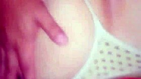 the mature milf pornstar masturbates her pussy in a hardcore home video.