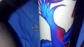 mexican amateurs play with toys in casual session