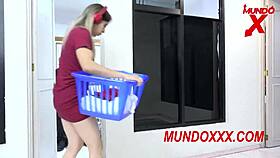 Blonde Babe Sucks and Takes Hard Doggystyle on Big Ass