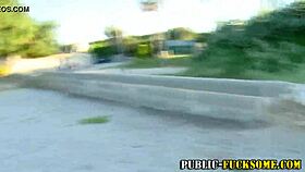 i saw this babe anal fuckin in public