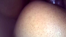 Cum on huge ass during fucking with hardcore cumshot