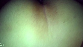 Cum on huge ass during fucking with hardcore cumshot