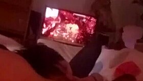 This story is about Schwanzraspel in a German homemade amateur video with old and young participants