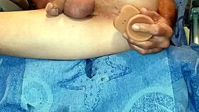 hold my legs tight, i'm about to explode in solo anal pleasure