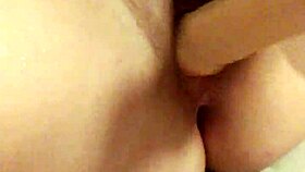 wet girlfriend SQUIRTS continuously during masturbation session