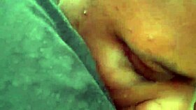 bbw enjoys outdoor head in the park with a fat guy