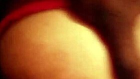 Mature milf rides big black cock roughly.