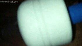 Watch this wife moan loudly in lingerie with her vibrator!