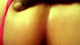 Mature milf rides big black cock roughly.