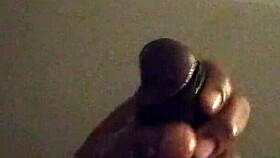 Thinking About That Good Pussy While Stroking My Big Black Cock