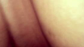 Watch this wife moan loudly in lingerie with her vibrator!