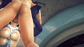 Yuna sucks and gets anal in final fantasy hentai