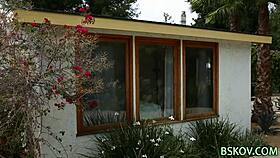 pornstar rides strapon like a pro