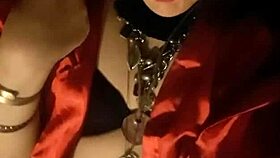 teaser vid of shemale milf regina babylon in hot boots