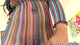 in this casual porn, the guy is sucking a big ramrod like it's no big deal