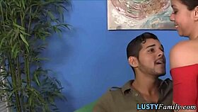 Stepsister Sucks And Fucks Real Stepbro Cock!