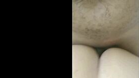 Brazilian blonde bent over for big cock doggystyle