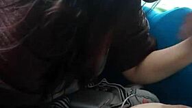 Ninja with impressive boobs gets spotted by a voyeur