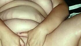 Blowjob scene with pussy focus