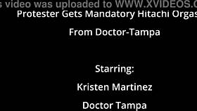 PROTESTER KRISTEN MARTINEZ GETS MANDATORY HITACHI MAGIC WAND ORGASMS DURING TREATMENT BY DOCTOR TAMPA AT HITACHIHOESCOM