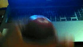 intense cum tribute for friend chicky magdalena during masturbation