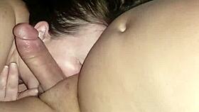 Watch me suck your huge cock right now?