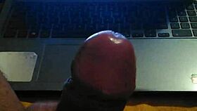 intense cum tribute for friend chicky magdalena during masturbation