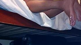 Interracial couple trending on Social media with homemade video of big cock action