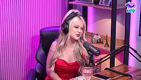 ela deu e recebeu muito no est�dio