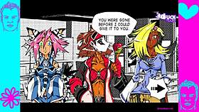 ai-subeki part 5: k fuck switch with shemale threesome and creampie 😈