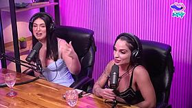 ela deu e recebeu muito no est�dio