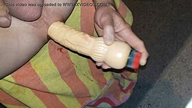 Wow, Soloboy Takes Dildo Deep in Anal Creampie!