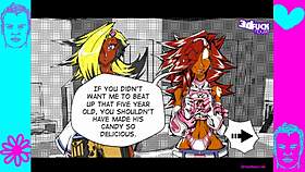 ai-subeki part 5: k fuck switch with shemale threesome and creampie 😈