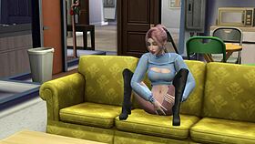 Nerdy Virgin Girl Fucks